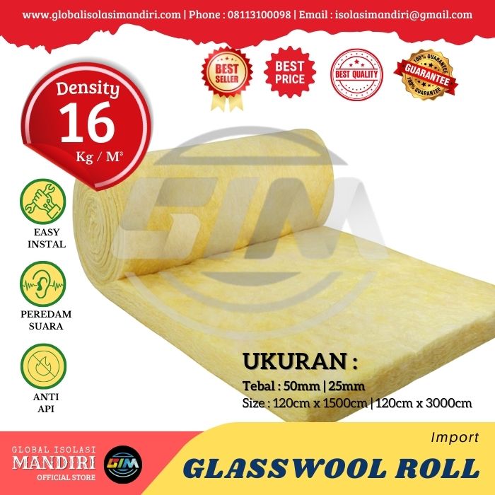 Jual Peredam Glasswool Terlengkap