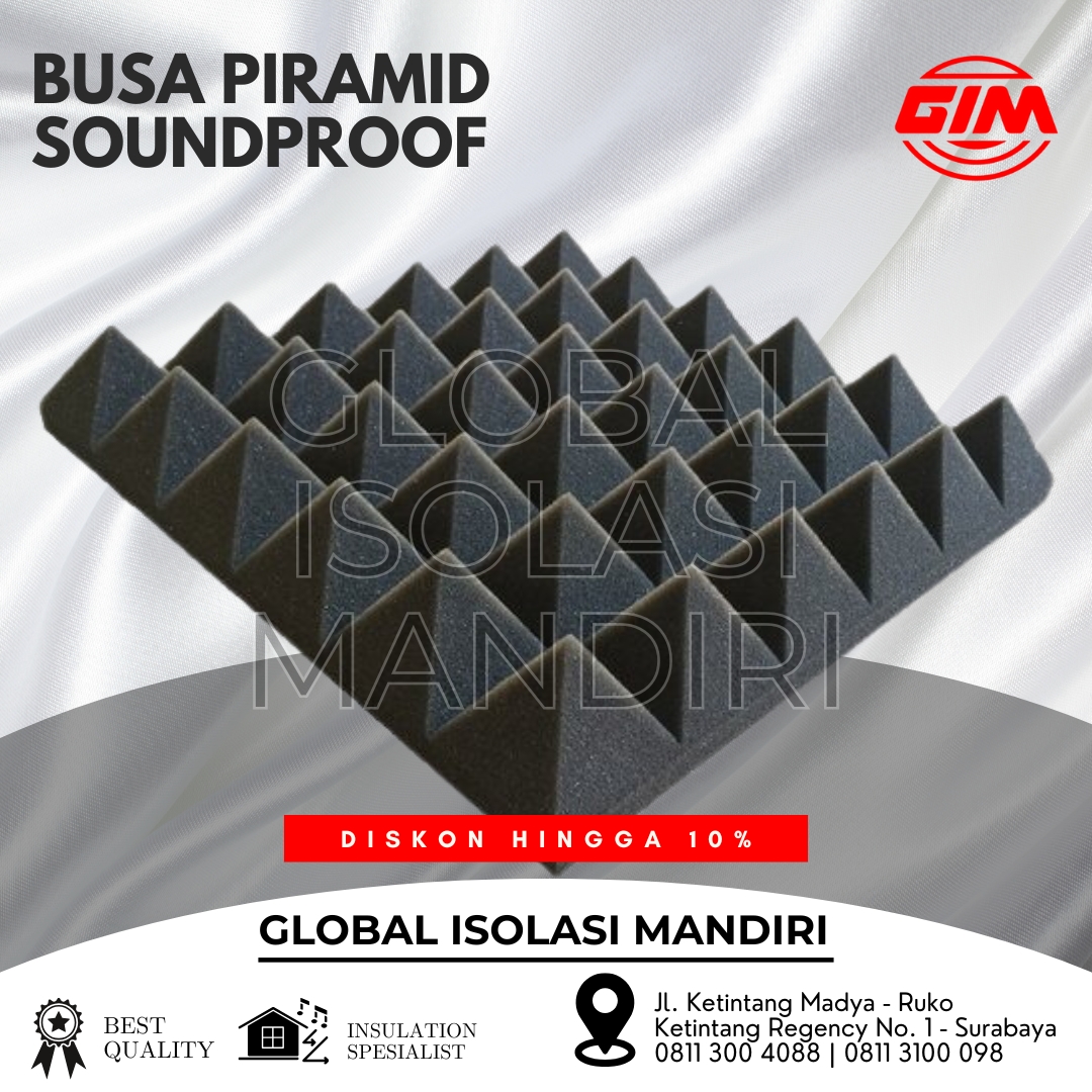 Busa Piramid Soundproof