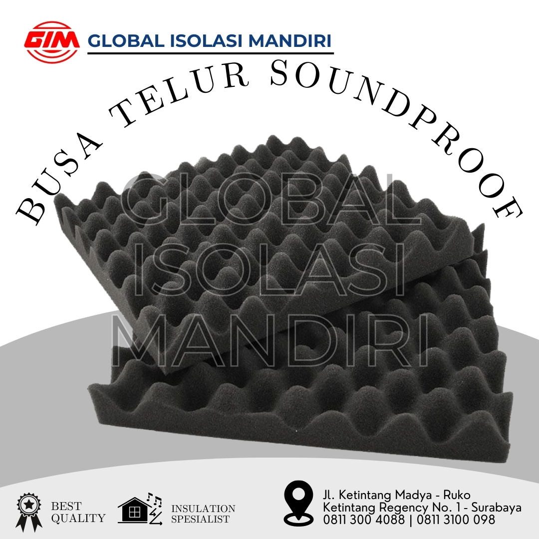 Busa Telur Soundproof
