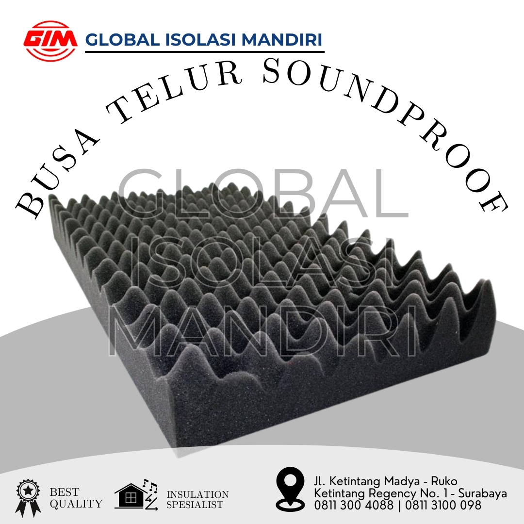 Busa Telur Soundproof