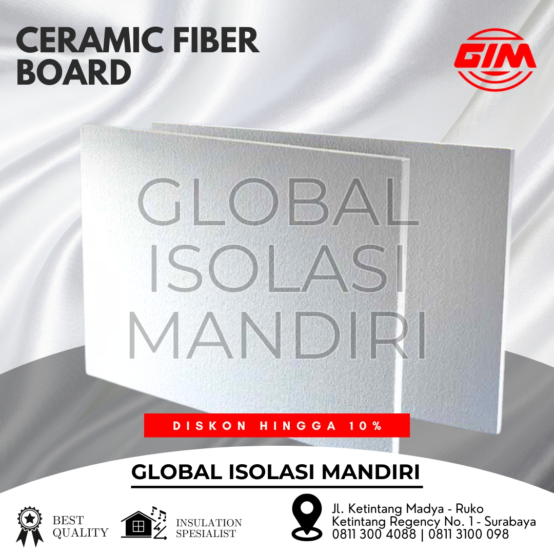 Jual Ceramic Fiber Board