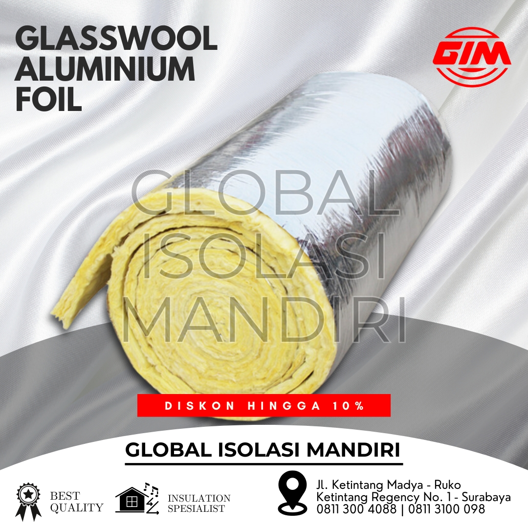 Glasswool Foil Soundproof