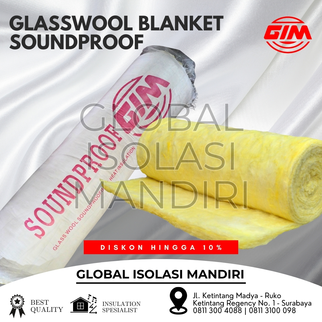 Glasswool Blanket Soundproof