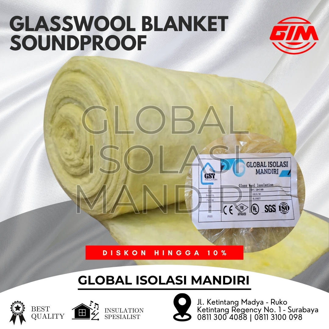 Glasswool Blanket Soundproof