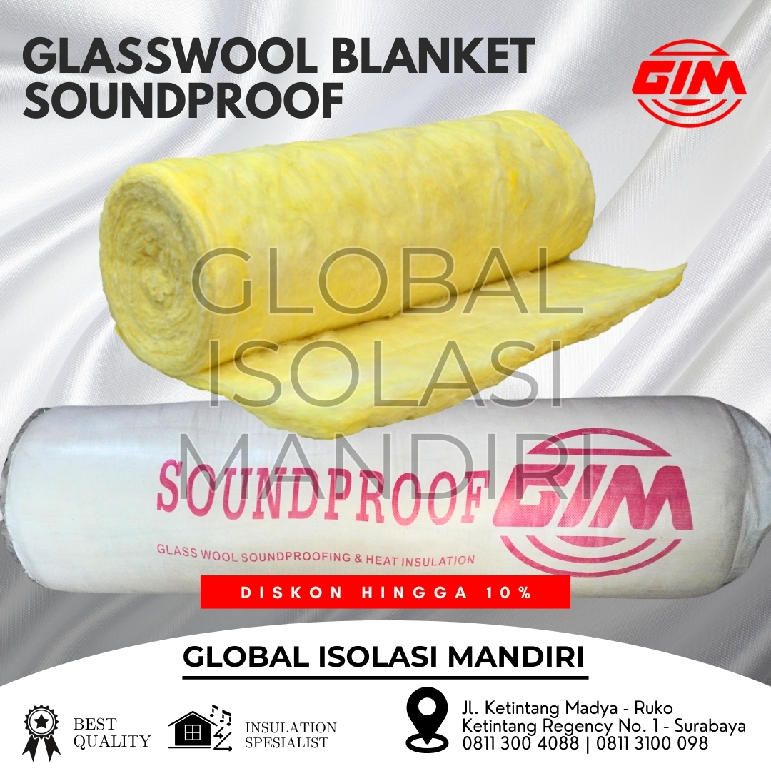 Glasswool Blanket Soundproof