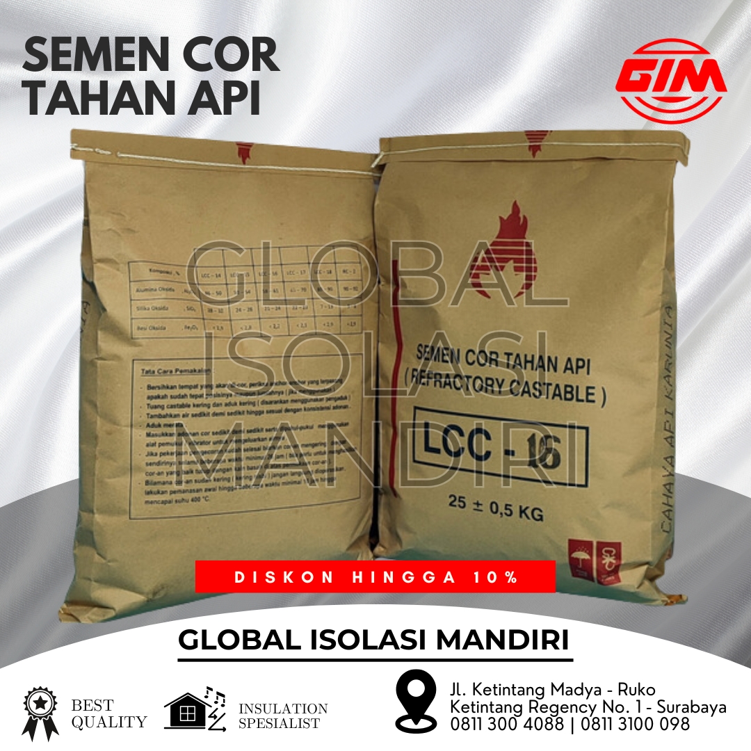 Distributor Castable Tahan Api