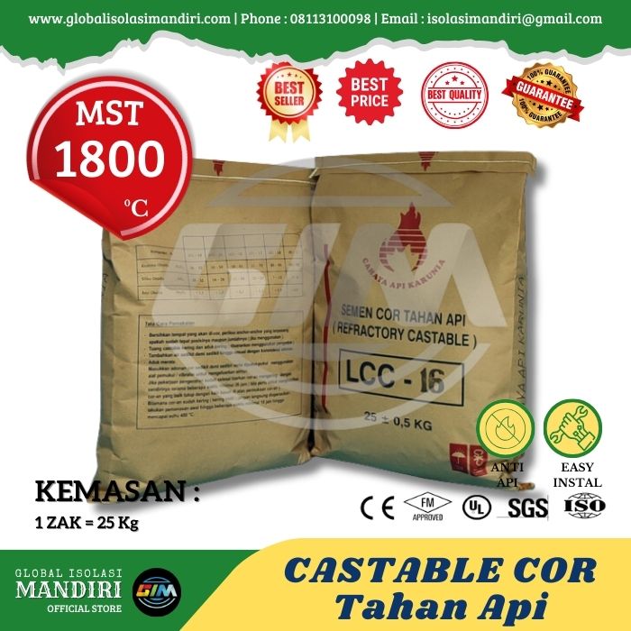 Suplai Castable Refractory