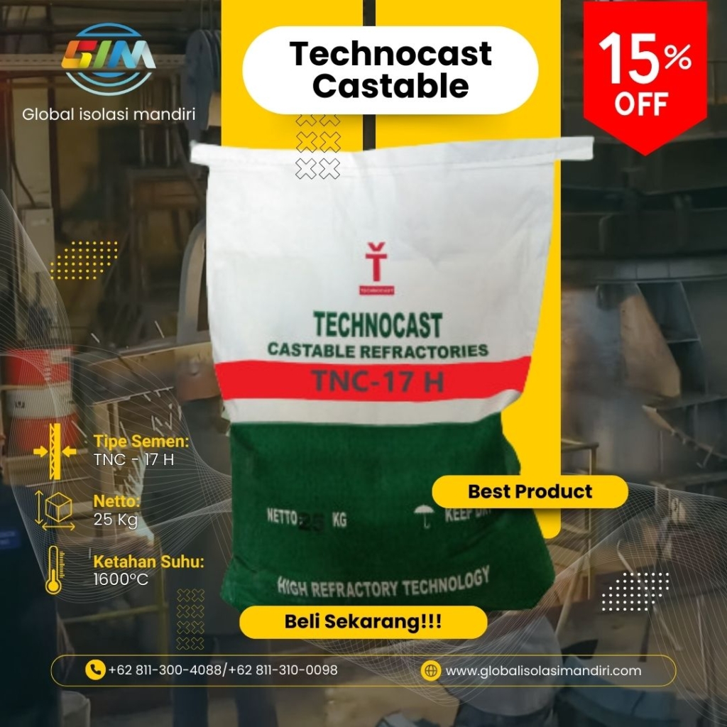 Jual Castable Refractory 